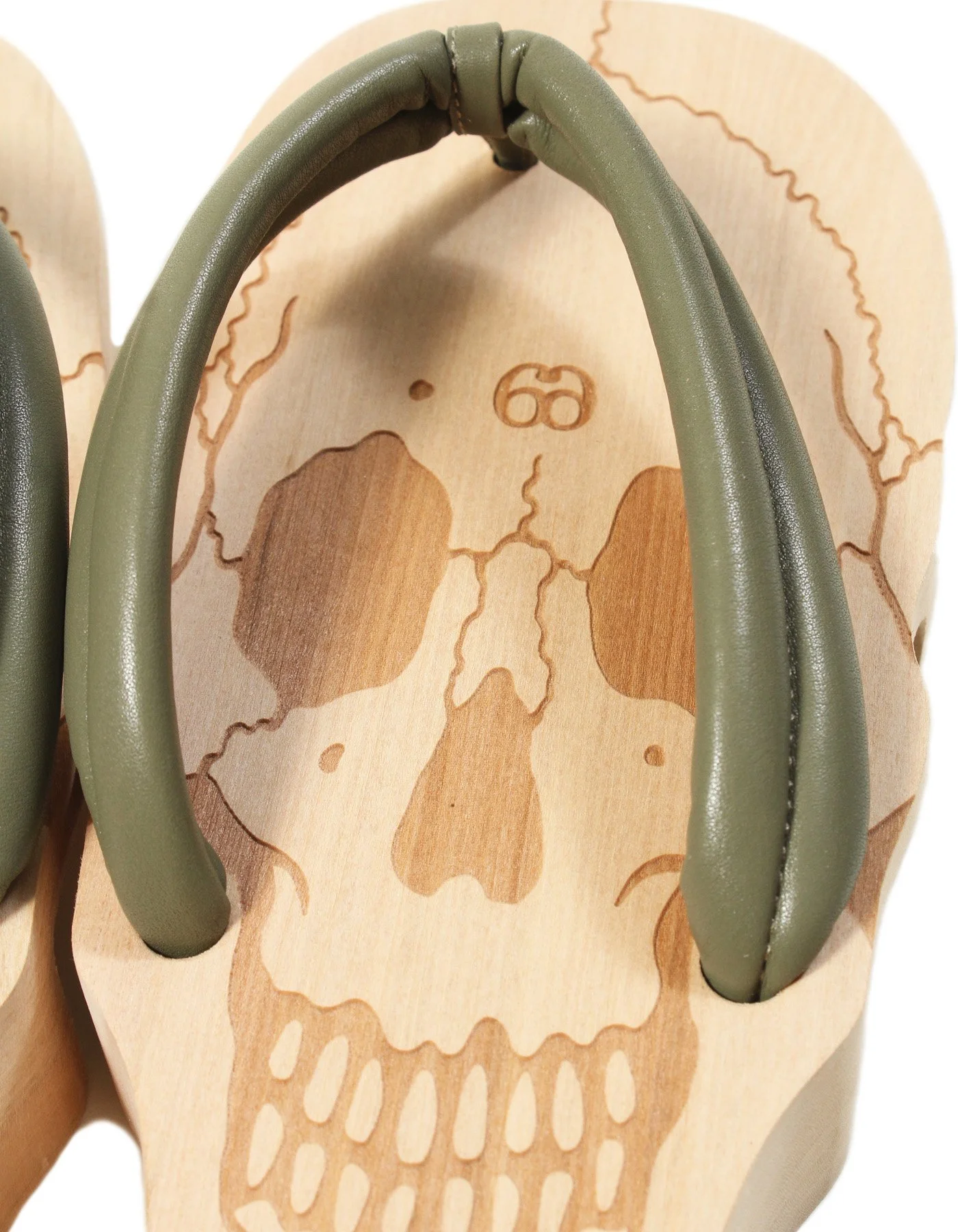 KUNIYOSHI GETA - OLIVE | Prospective Flow | Japanese Fashion for